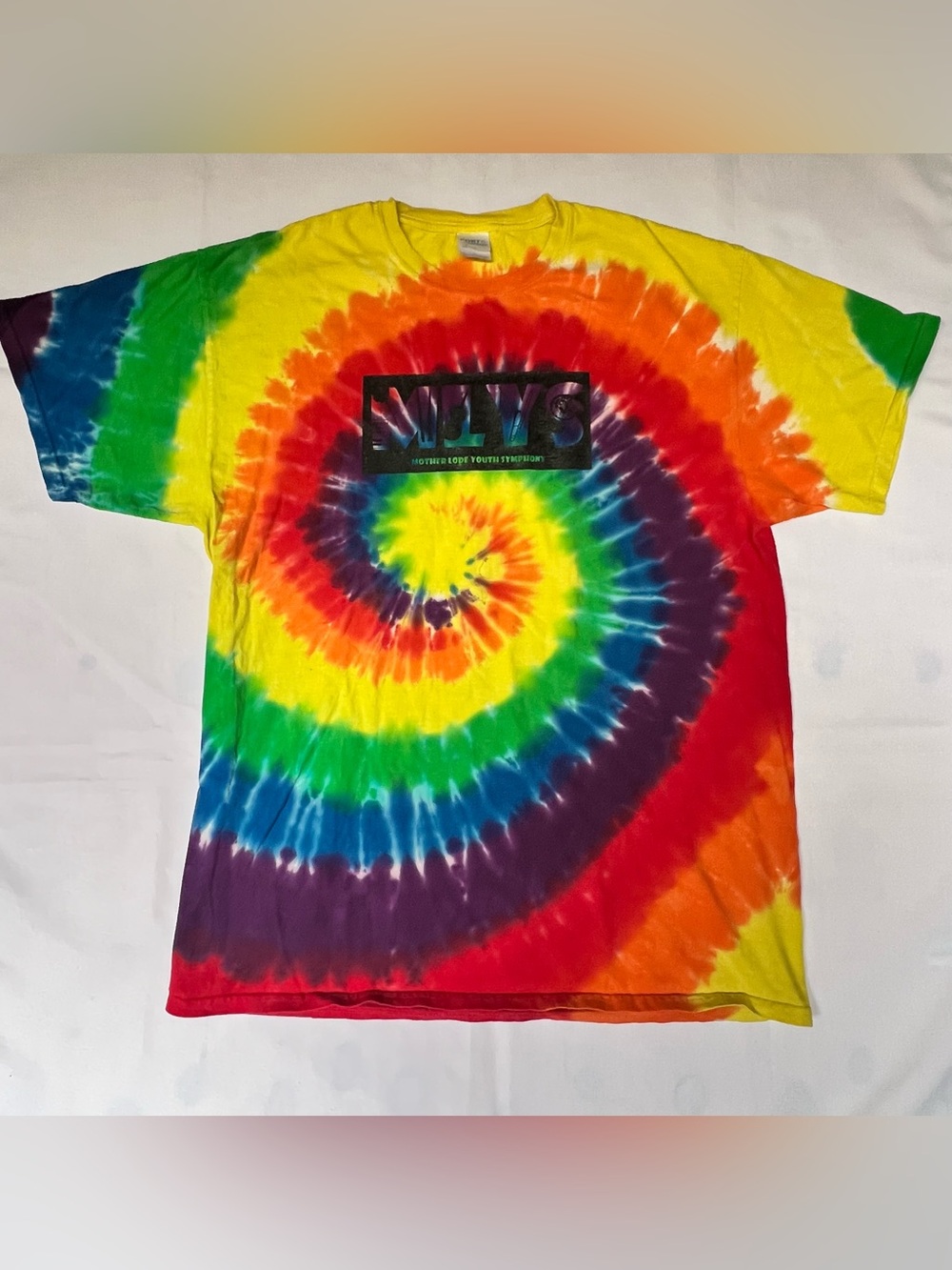 Port & Company Mother Lode Youth Symphony Tour Tie-Dye Cotton Tee Men's XL